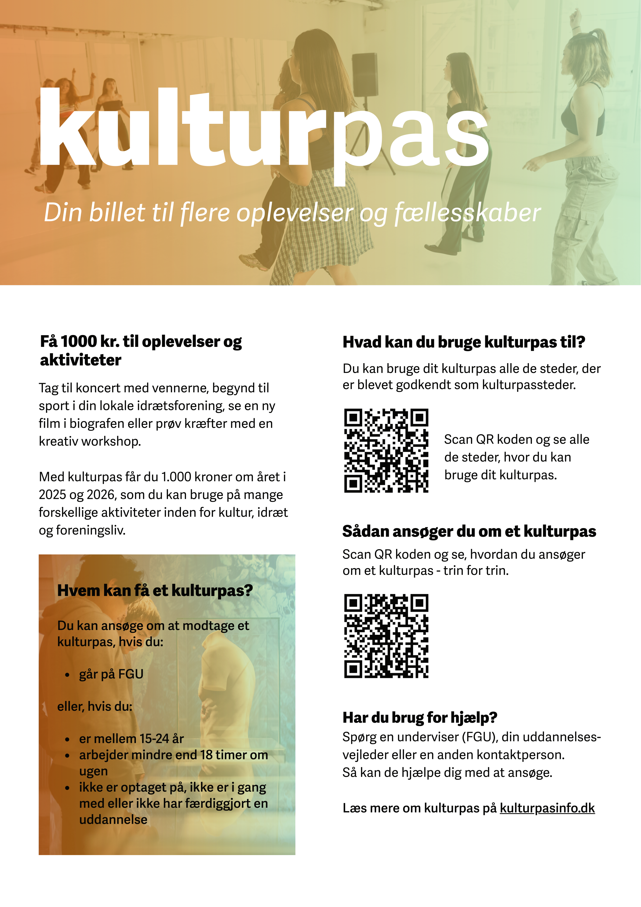 Onepager Saadan Faar Du Et Kulturpas