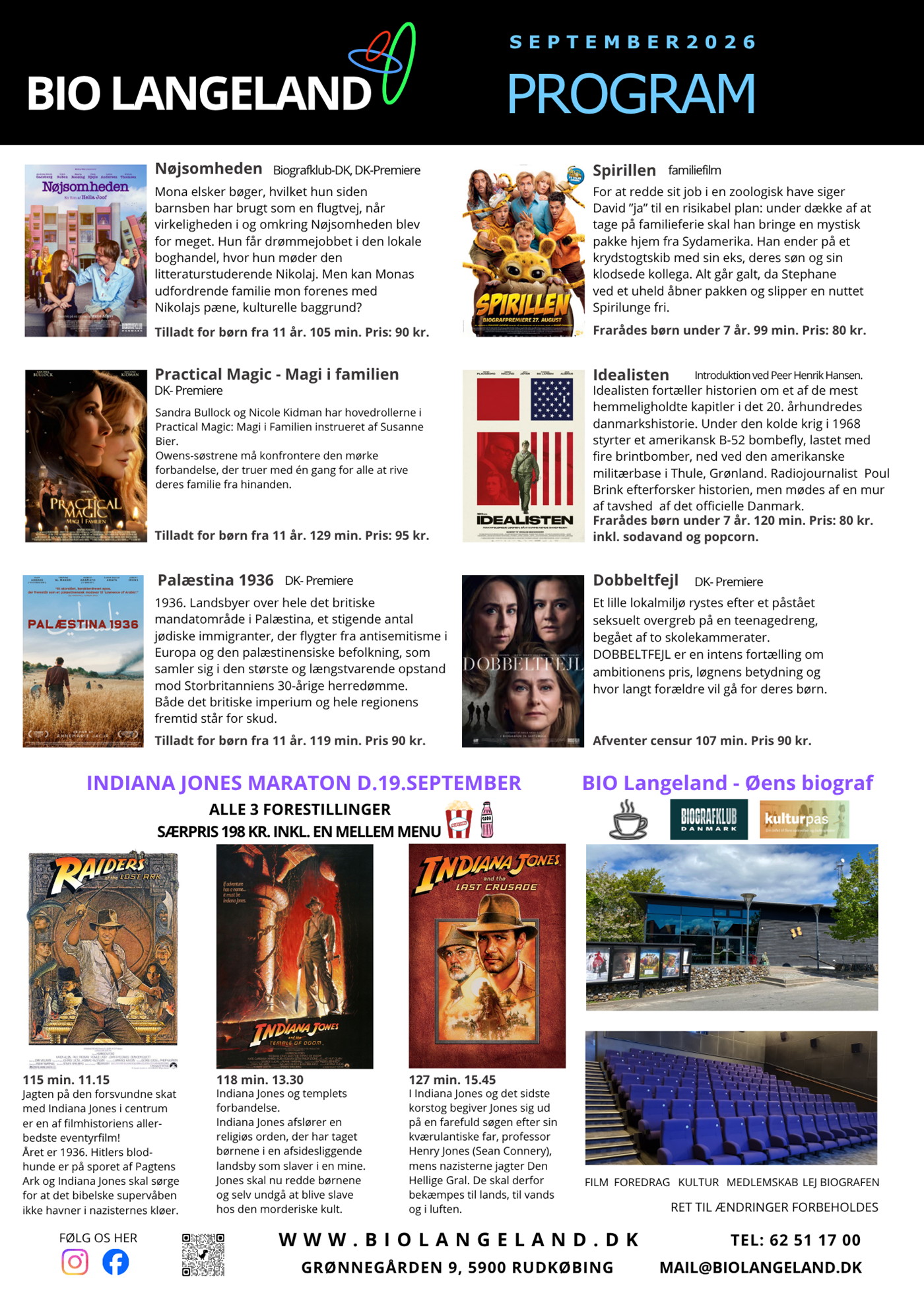 PROGRAM September.2026 BIO LANGELAND